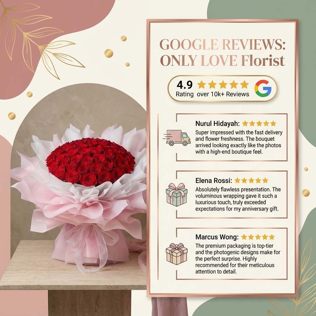ONLY LOVE Florist bouquet