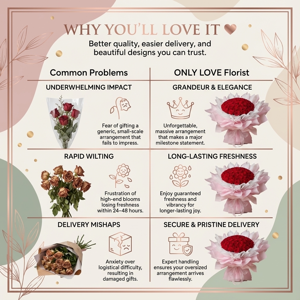 ONLY LOVE Florist bouquet