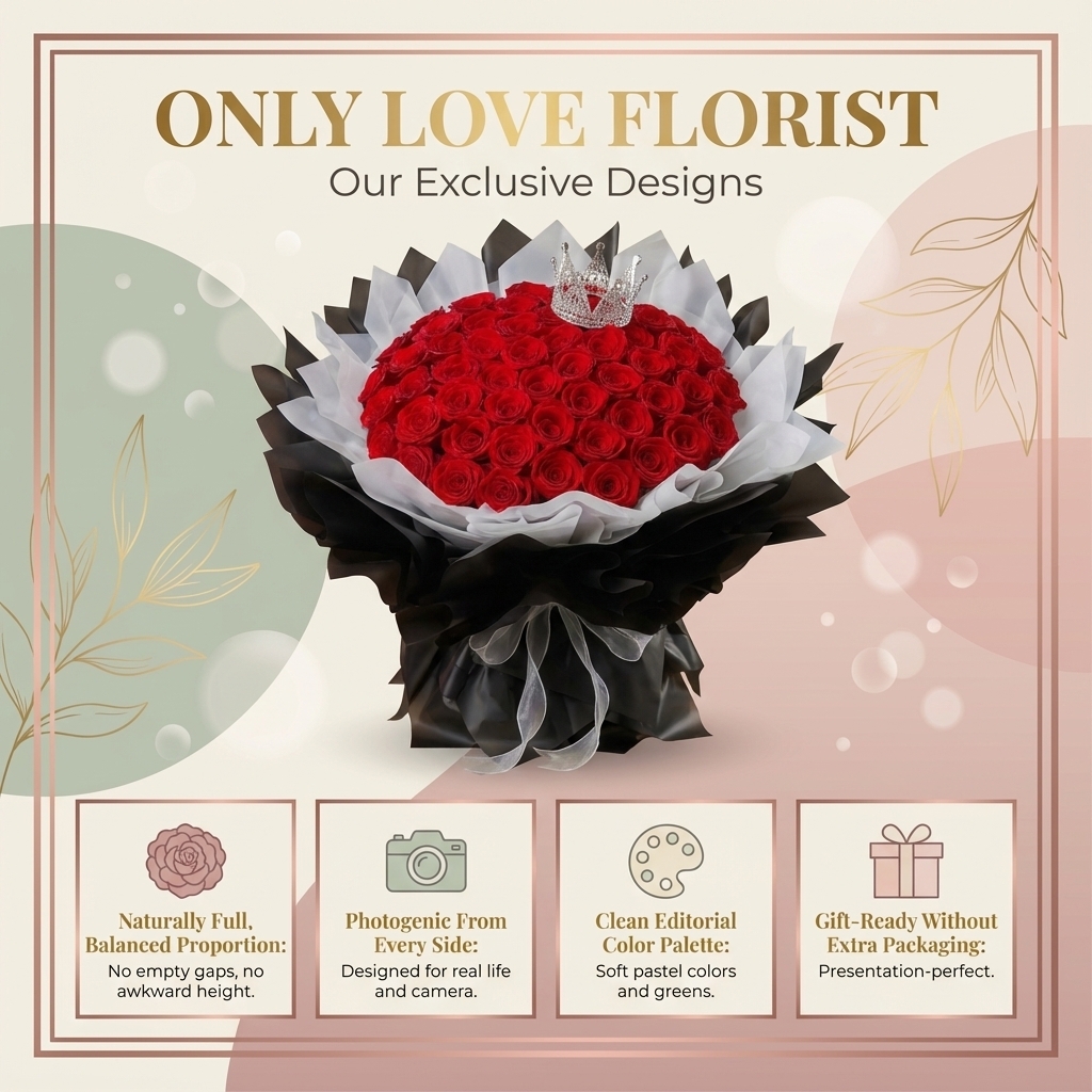 ONLY LOVE Florist bouquet