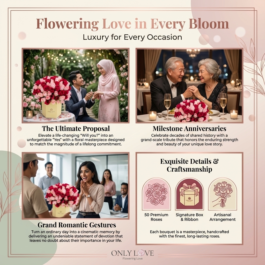 ONLY LOVE Florist bouquet