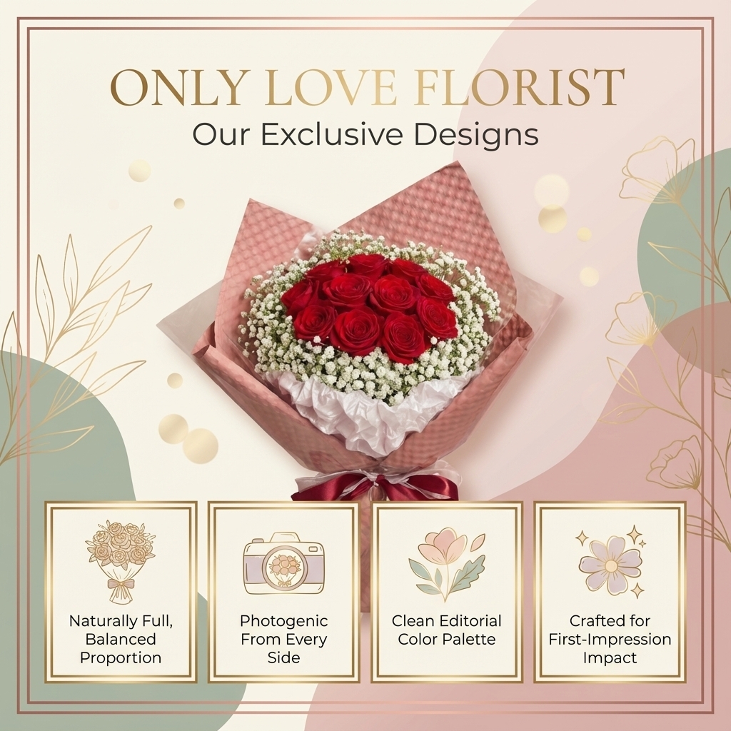 ONLY LOVE Florist bouquet