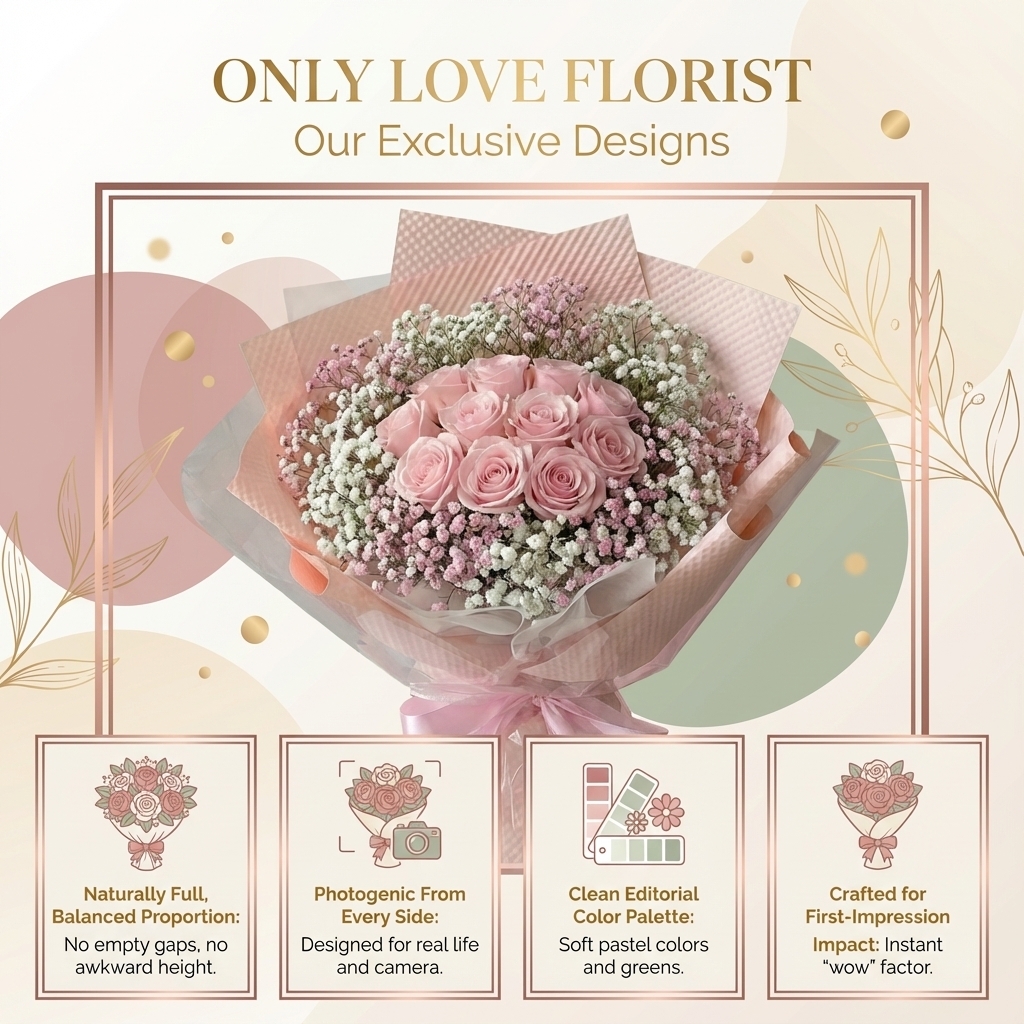 ONLY LOVE Florist bouquet