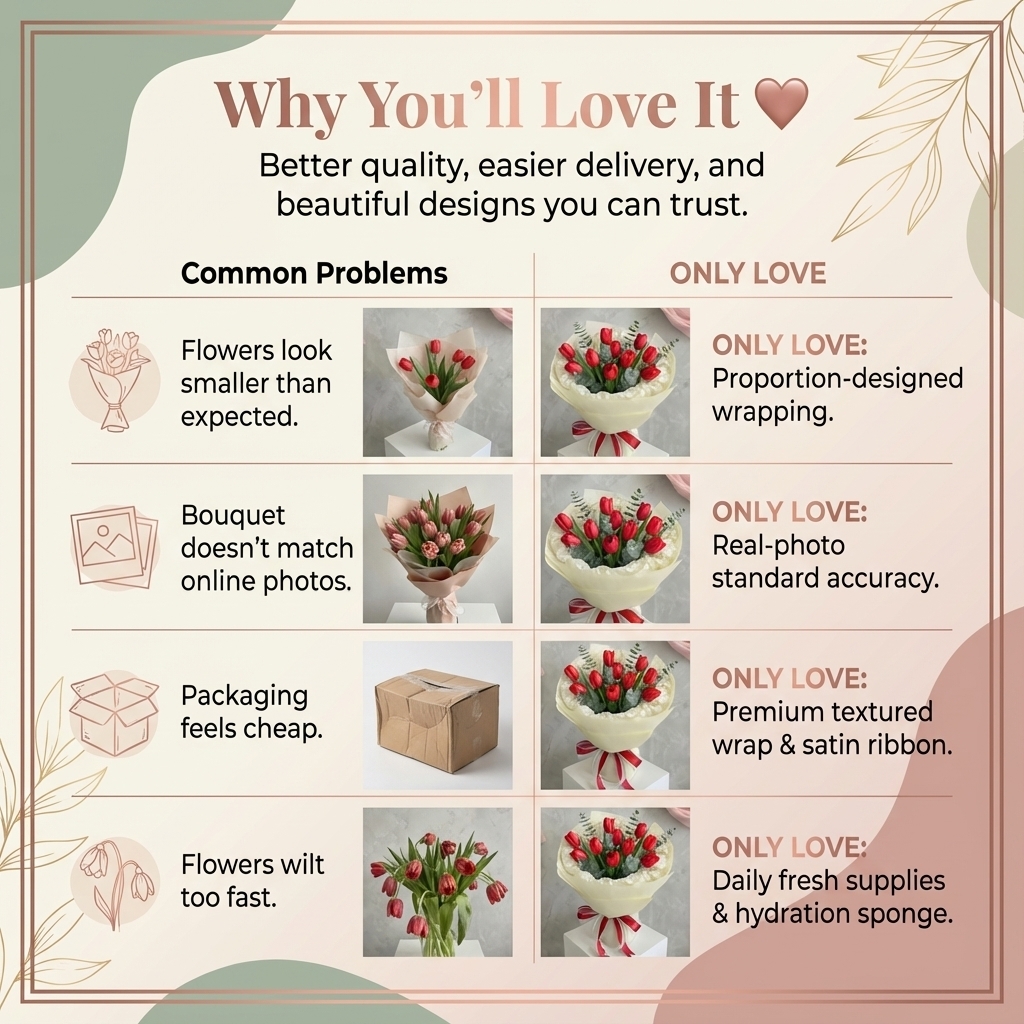 ONLY LOVE Florist bouquet