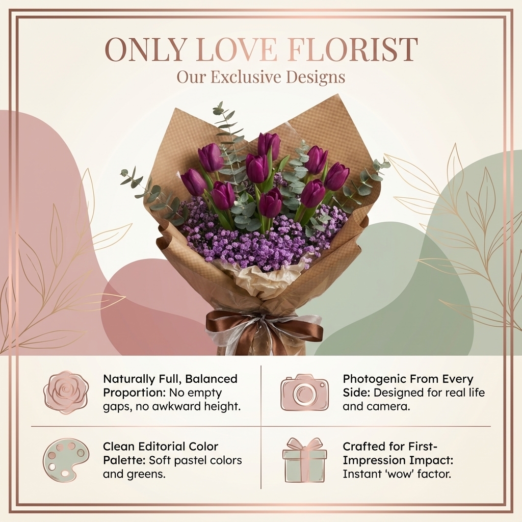 ONLY LOVE Florist bouquet
