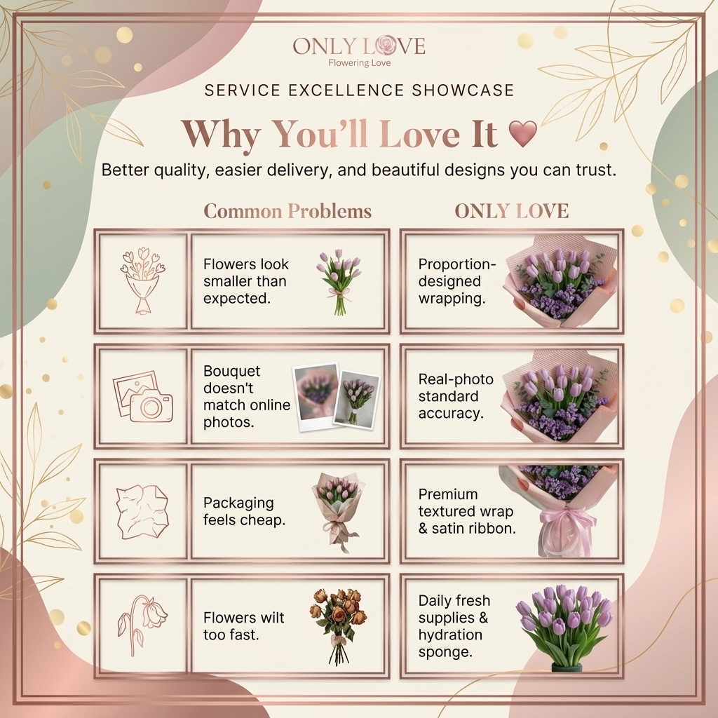 ONLY LOVE Florist bouquet