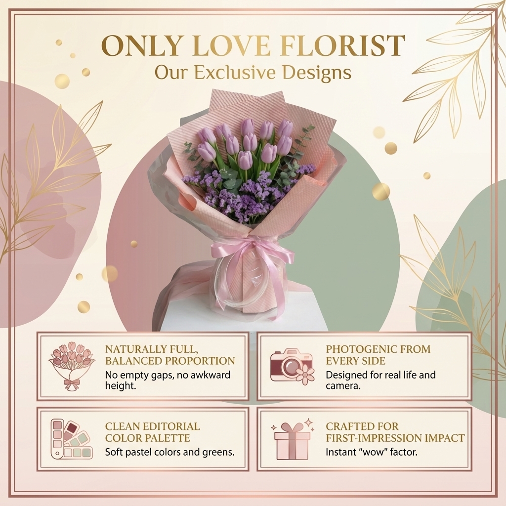 ONLY LOVE Florist bouquet