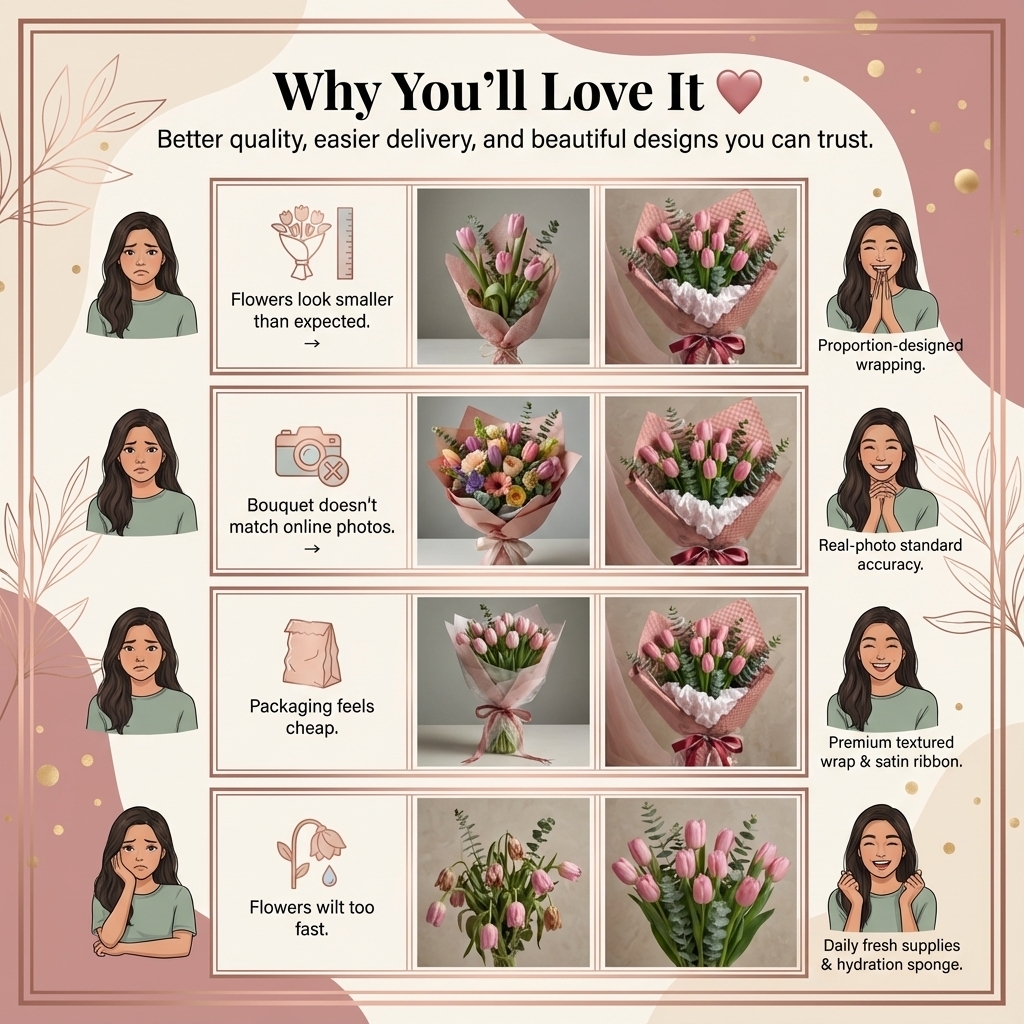 ONLY LOVE Florist bouquet