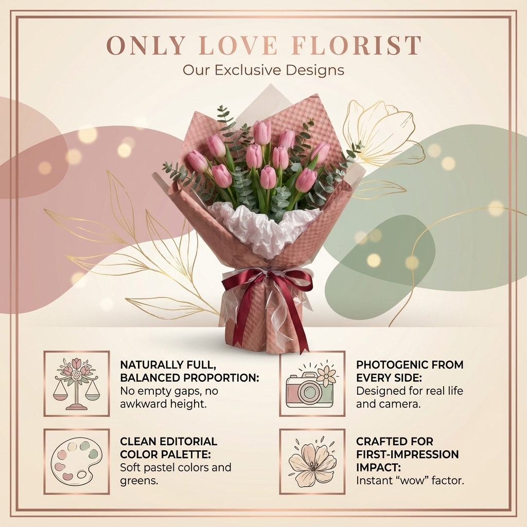 ONLY LOVE Florist bouquet