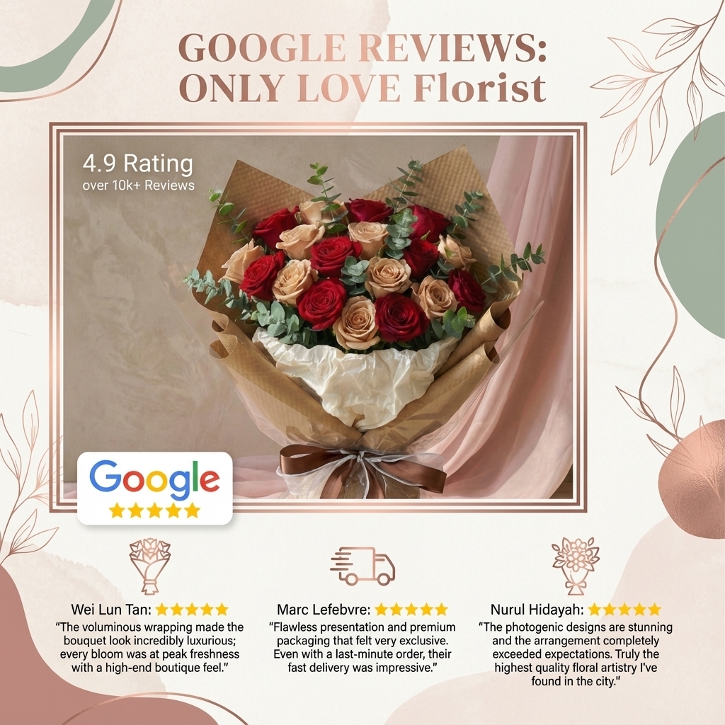 ONLY LOVE Florist bouquet