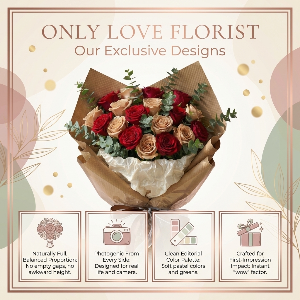 ONLY LOVE Florist bouquet