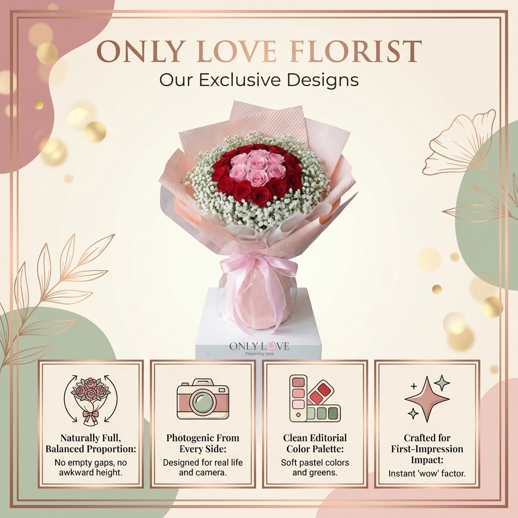 ONLY LOVE Florist bouquet