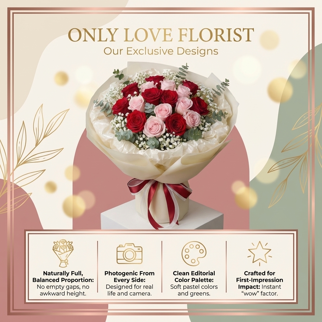 ONLY LOVE Florist bouquet