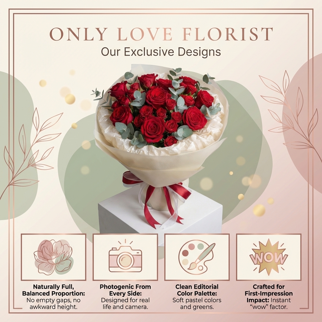 ONLY LOVE Florist bouquet