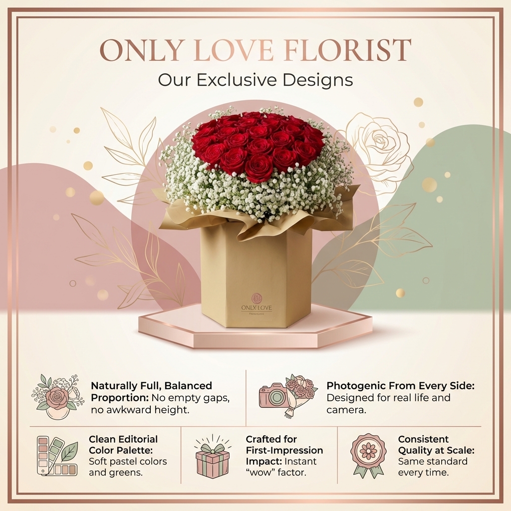 ONLY LOVE Florist bouquet
