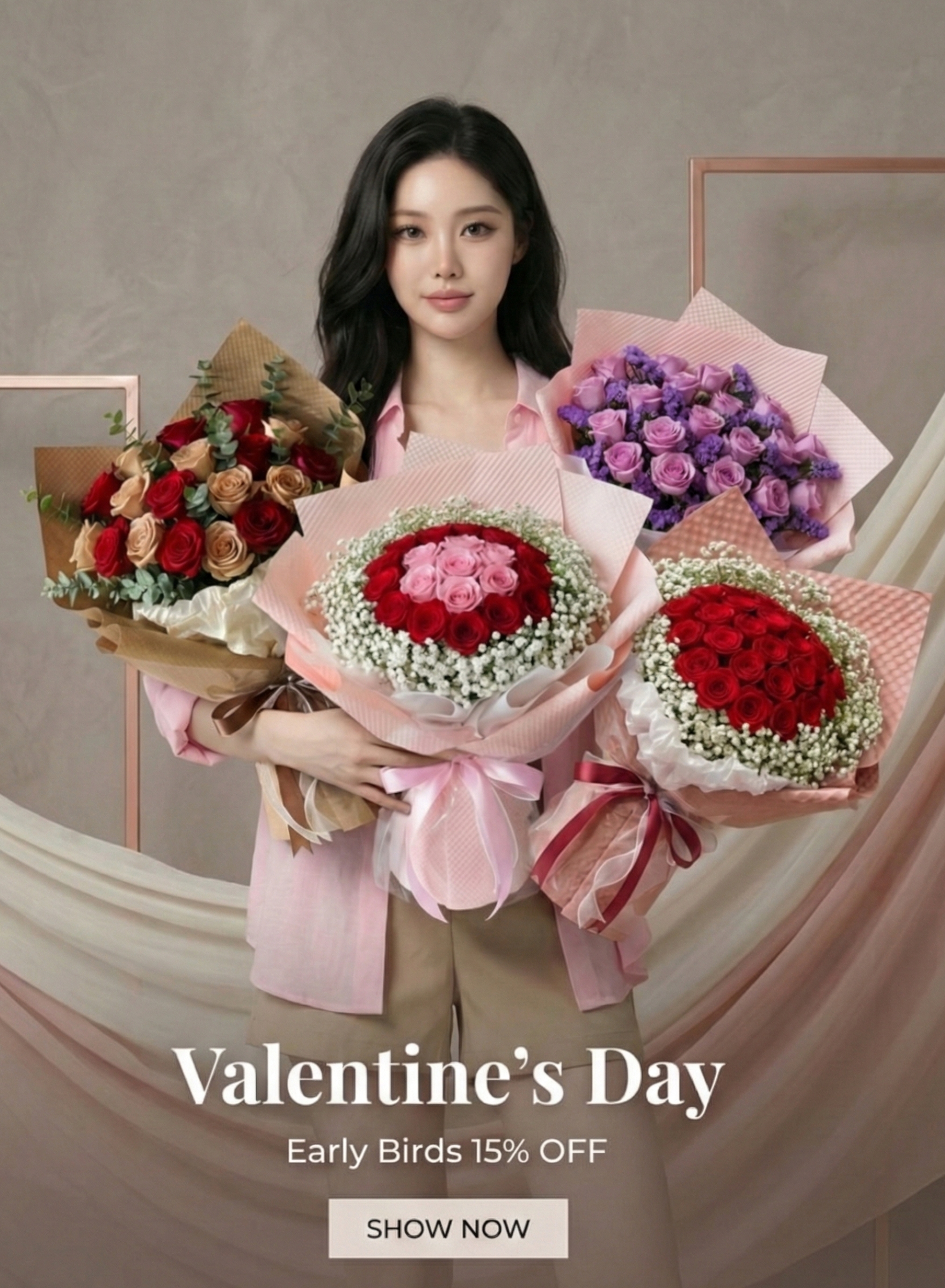 only love valentine's day flower delivery